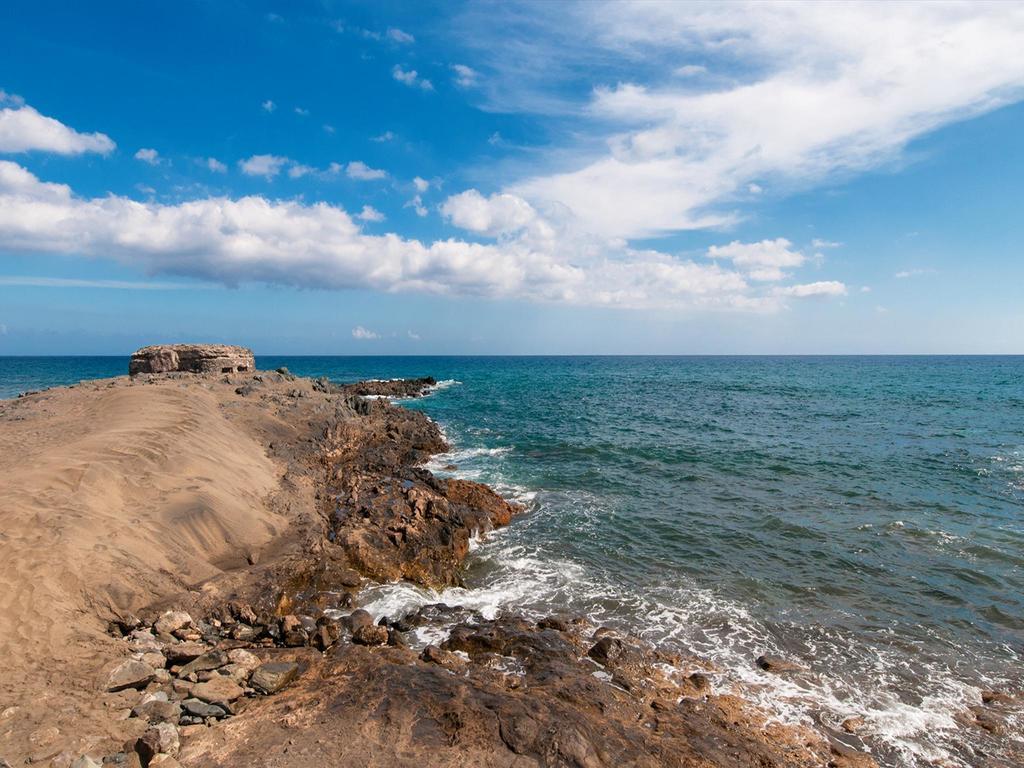 Seaviews & Terrace Apartment San Agustin Las Flores Eksteriør billede